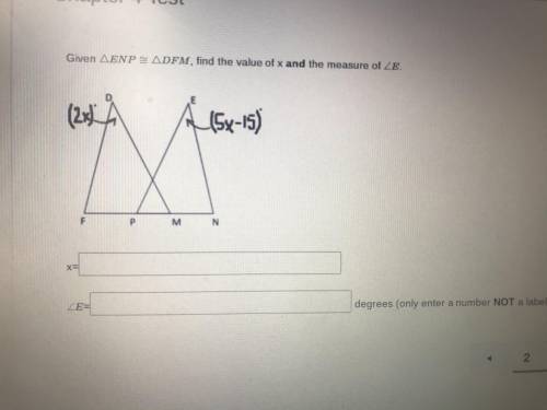 What is the answer for my geometry problem?