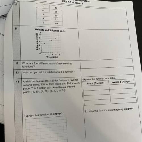 Independent/Collaboration

CRM 1.3 - Lesson 1
Directions:
Use your notes from the direct instructi