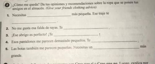 Pls help!! try to use school Spanish lol :))