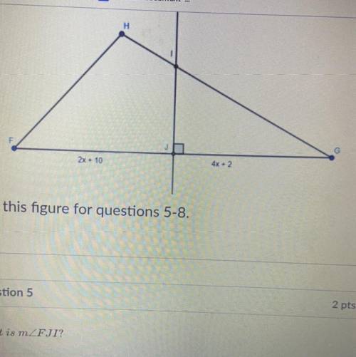 I really need help

1. What is the value of x?
2. What is the length of segment FJ?
3. What is the