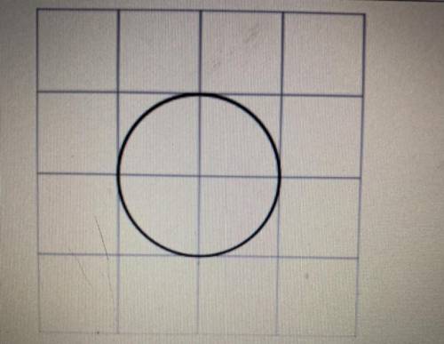 Explain why the area of the circle is more than 2 units