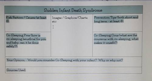 Sudden infant death syndrome , please help me with at least one . thank youu