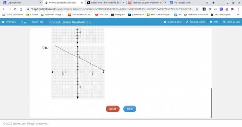 WILL GIVE BRAINLIST Select the correct answer. Which graph represents this function? f (x) = 1