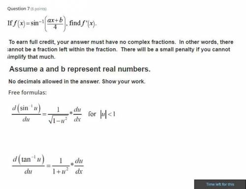 Derivatives, PLEASE HELP