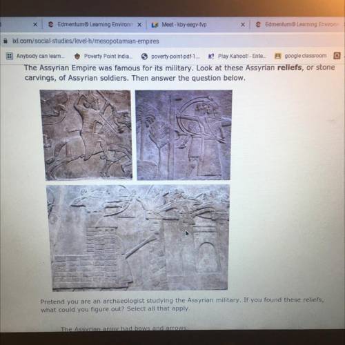 Pretend you are an archaeologist studying the Assyrian Military. If you found these reliefs, what c