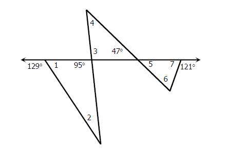 Can you please find the measure of all the missing angles? Please help fast.