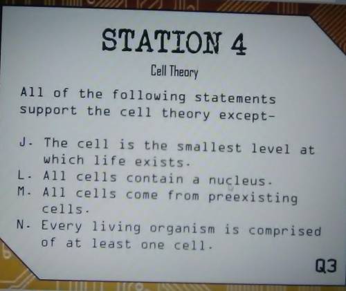 All of the following statements support the cell theory except-