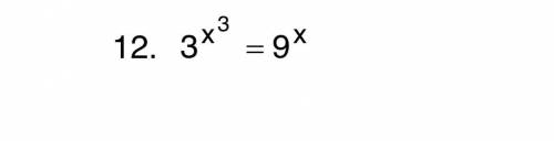 Can anybody solve this question No.12 step by step to solve x?
