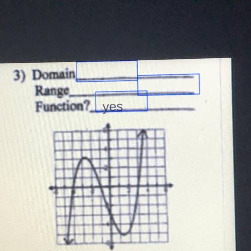 What is the domain and range please?