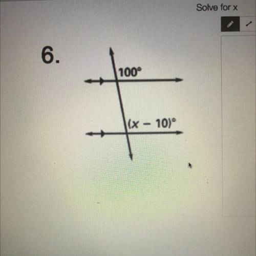 Solve for X : 
Need help ASAP
