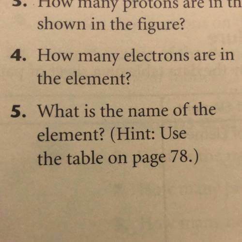 How many electrons are in the element