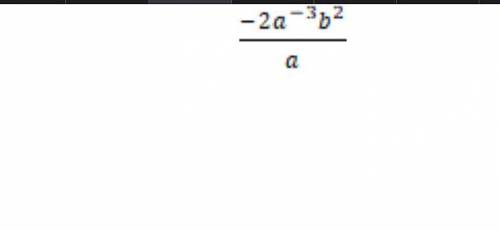 Please will you help me! Evaluate the exponent expression for a = –2 and b = 3.

answersA) 3B) –9∕
