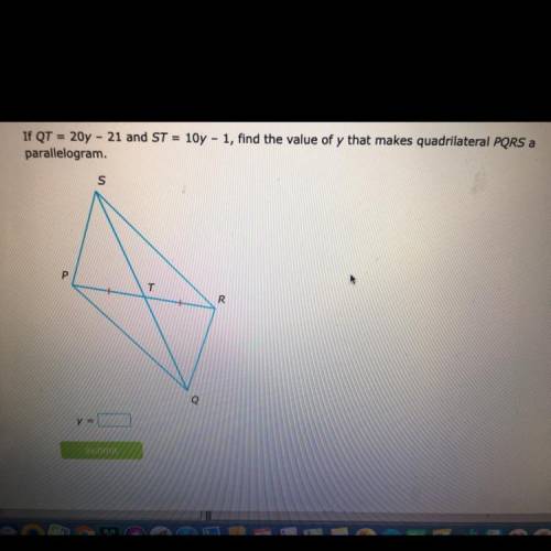 Find the value of y.