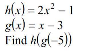 hi, i was wondering if anyone knew how to do this its algebra 2 and for a homework assignment, i ke