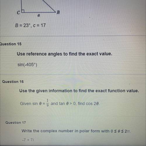 Question 16 can you guys please help