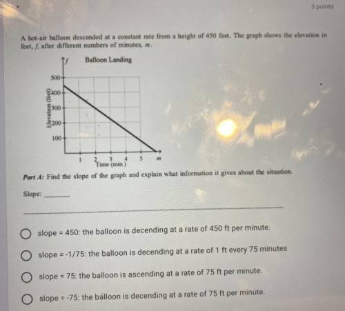 Please help me find the slope of the graph thank you a, b, c, d (picture)