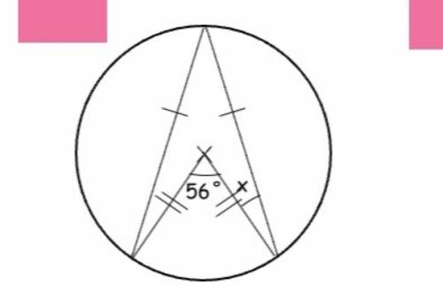 Helppppppppppppp pleaseeeeeeee

Circle theorems. Please help me solve for x. 
Brainliest, thanks,