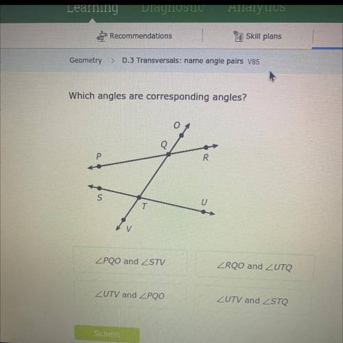 Someone please solve and find the corresponding angles thanks