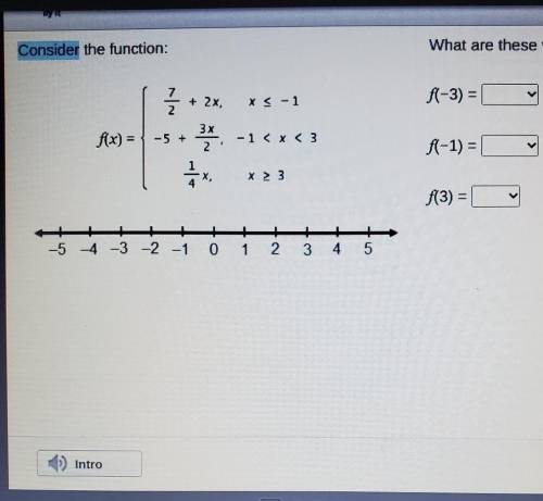 I need the piecewise functions the whole question is in the picture