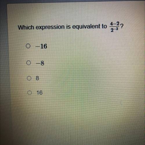 Which expression is equivalent to 4-2, 2-3?