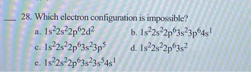 Chemistry: Question 28