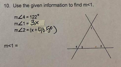 PLZ find m<1!!
(m<3 is 58)