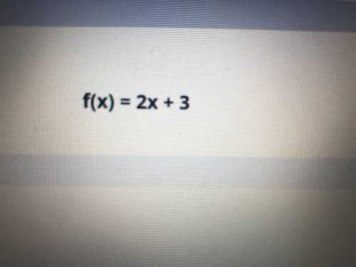 Which table represents the solution of the function?