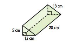 Find the surface area and volume of the composite figure/prism.
For my math final so