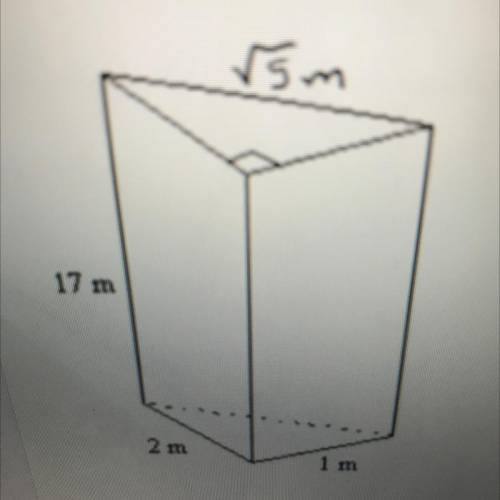 1.What is the area of the base?
2.what is the height of the 3D solid?
