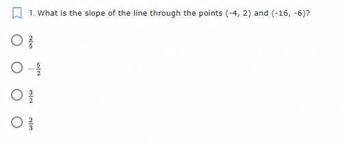 Hii finding the slope (there are 3 questions please answer them all)