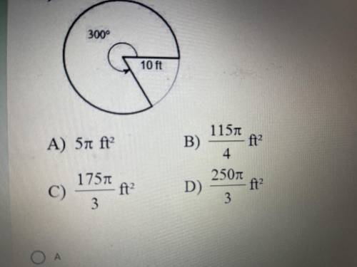 Find the arc 
A
B 
C
Or D?