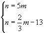 Solve the given system by substitution.