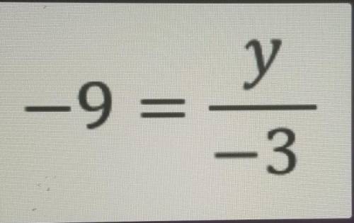 What would be the best first step to solving the equation in one step?

options:multiply both side