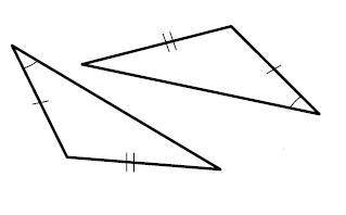 Please answer this correctly fast!! What type of triangle is this?

Options:
- SSS
- SAS
- ASA
- A