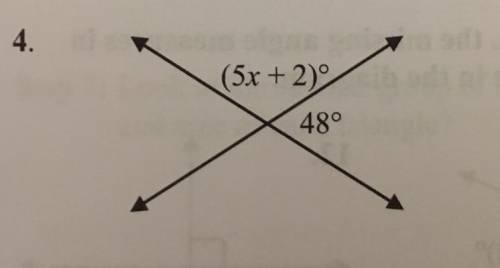 Answer w/ explanation !!
solve for x
