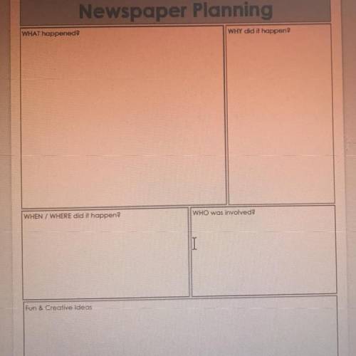 Find a theme to make a newspaper! help asap ill give brainliest the