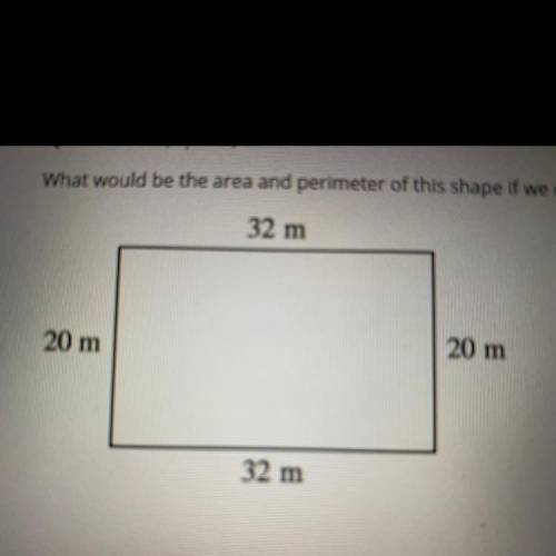What would the perimeter of this shape if we enlarged it by a scale of 2.5?