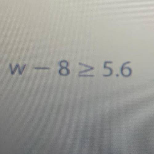 Solve the inequality