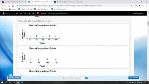 Hello! this is a question for 5.01 on flvs module 5 algebra 1 segment 2

The following box plot sh