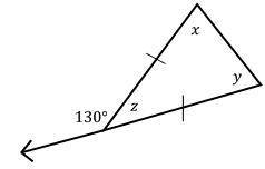 Use the diagram below to solve for the missing angles, XYZ. Please help!