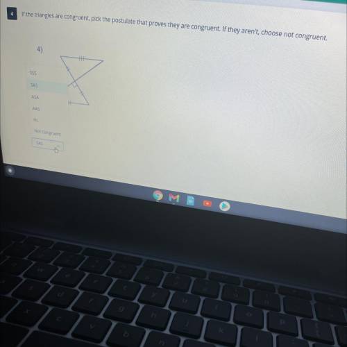 Please help! - If the triangles are congruent, pick the postulate that proves they are congruent. I