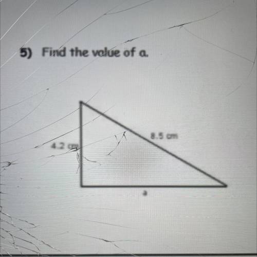 Find the value of a.