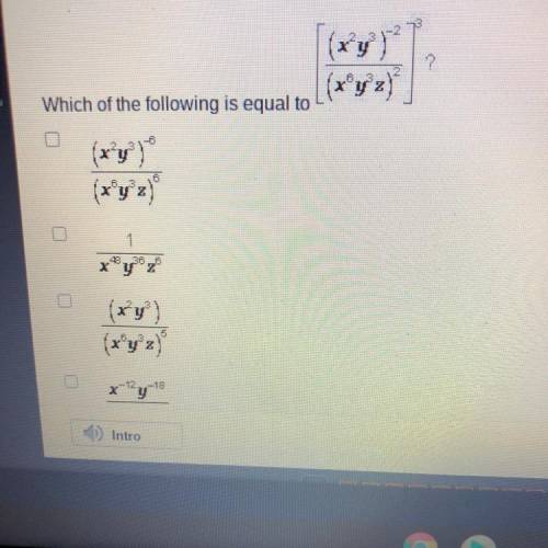 Which is of the following is equal to??