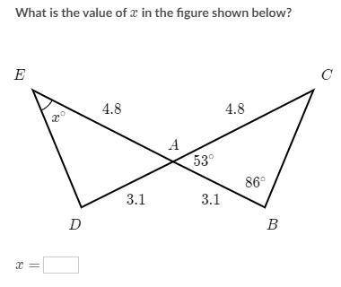 Find the value for X below 
stop putting fake answers im reporting them all lol