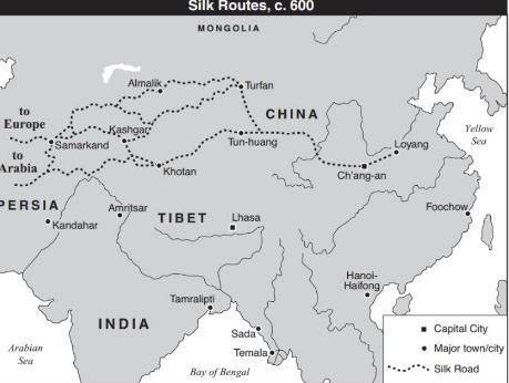 This map would best be used to?

(1) Identify the location of the last battle of Alexander the Gre