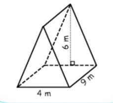 Plz
Find the volume of the triangular prism shown below.