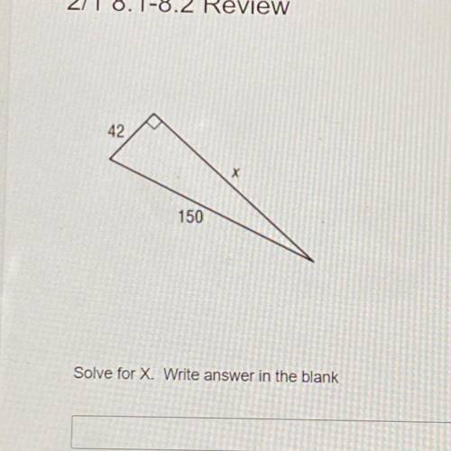Please help.. Solve for X. Write answer in the blank
It’s not 155.7 or 155.