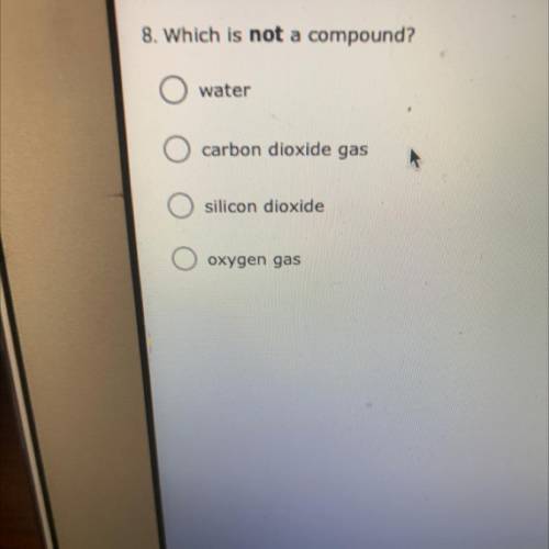 Which is not a compound?