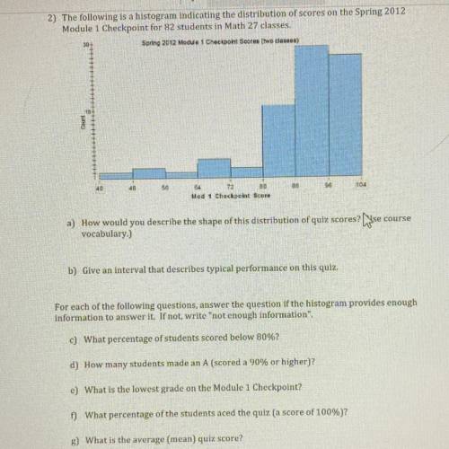 The last question: Did the majority of students pass the quiz (70% or Better)?