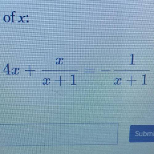 I need to solve for all values of x